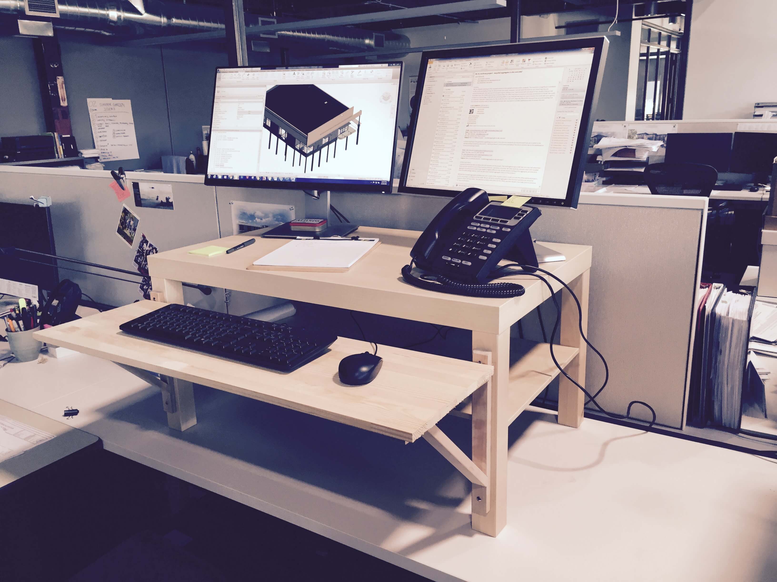 Ikea Hack Standing Desk Ryan Lefave